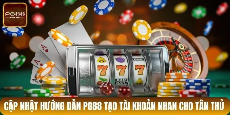 Cập nhật hướng dẫn PG88 tạo tài khoản nhanh cho tân thủ